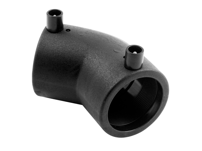 Кутник 45° d 50 мм, терморезисторний, SDR11, PE100